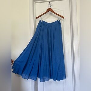 Elegant Blue Women's Skirt